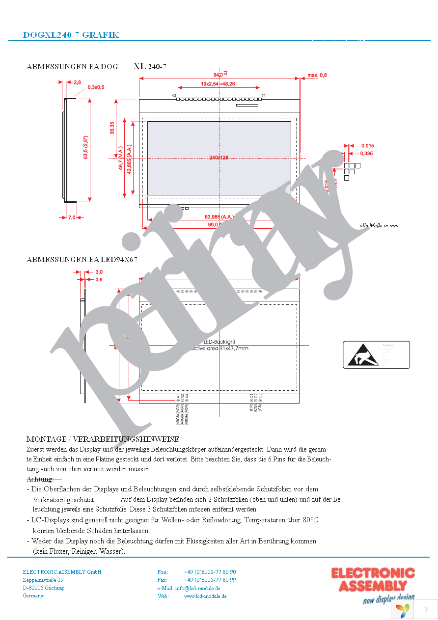 EA LED94X67-W Page 8